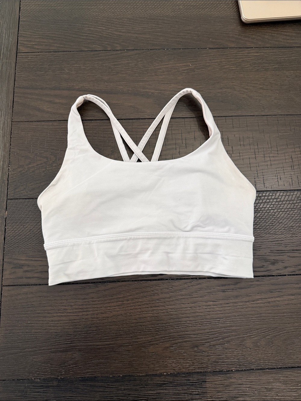 White Strappy Sports Bralette - Women Intimates & Sleepwear